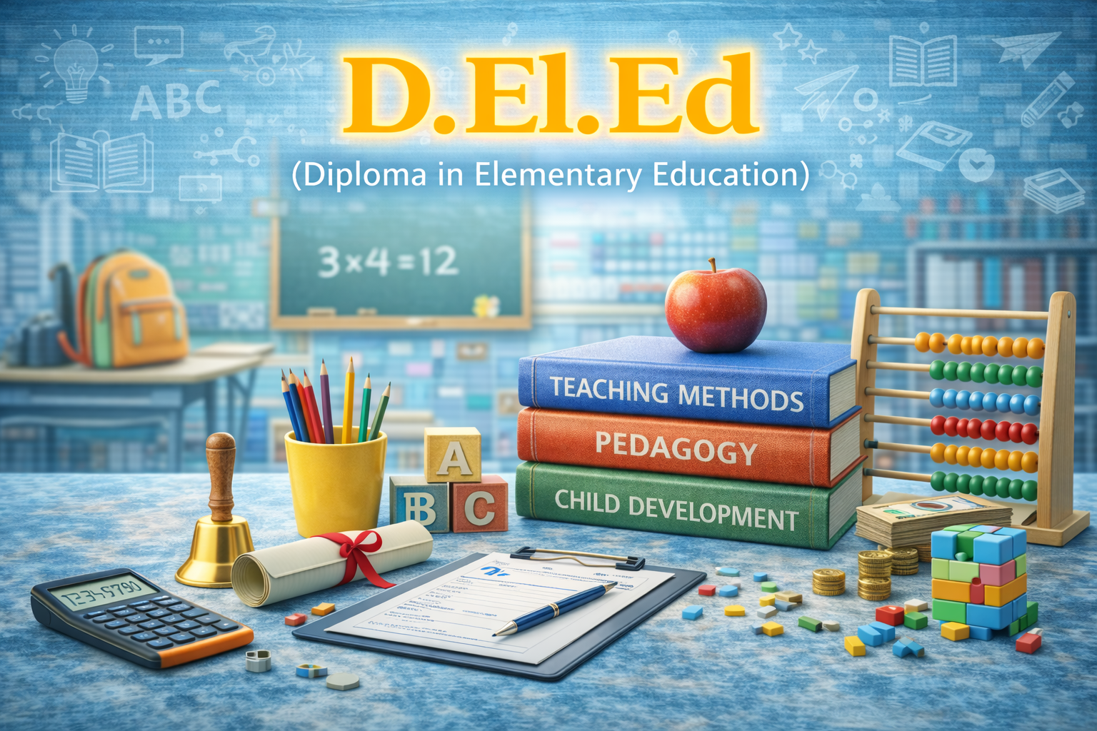 D.El.Ed (Diploma in Elementary Education)
